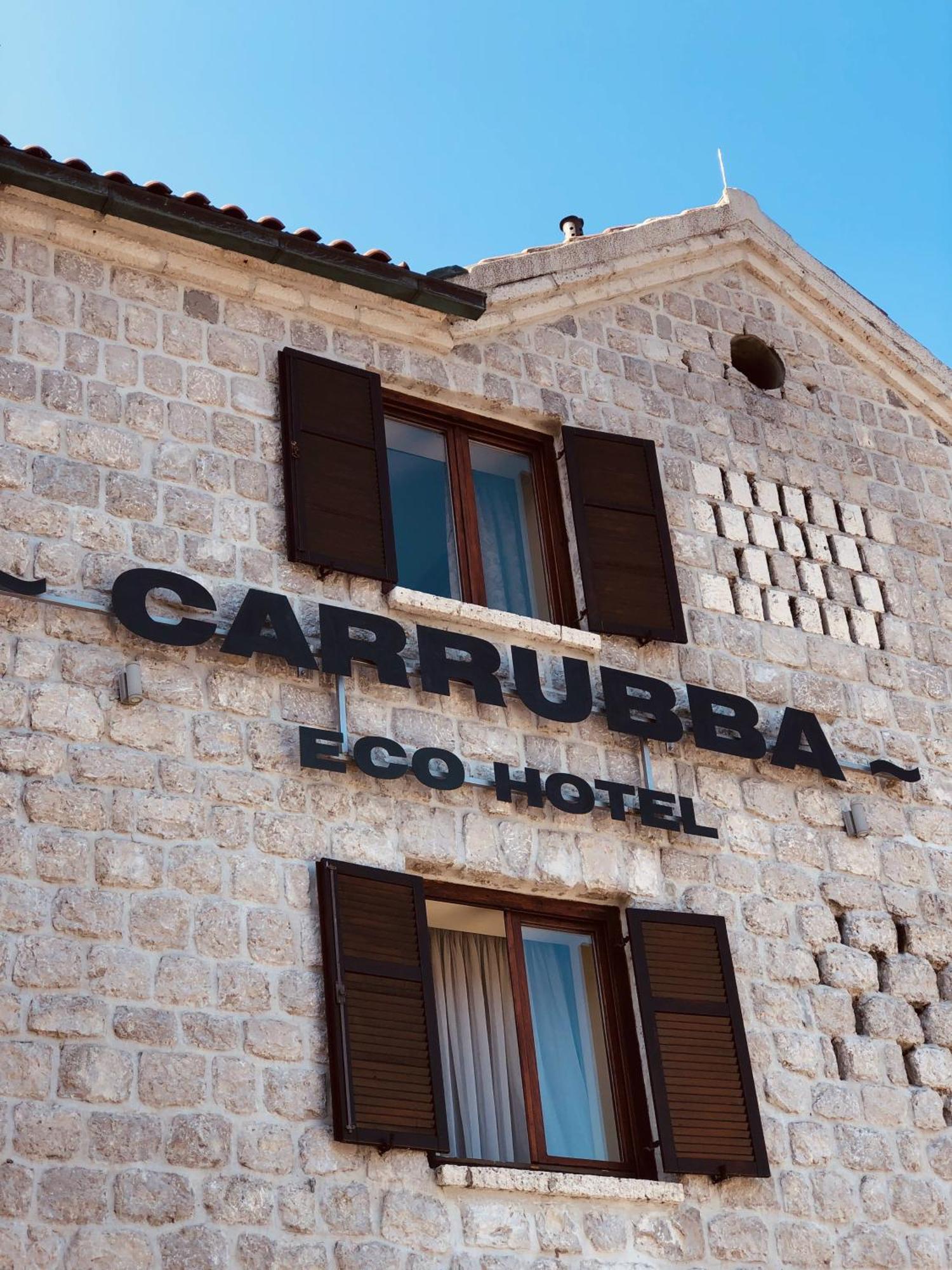 Eco Hotel Carrubba Donja Lastva Exterior foto